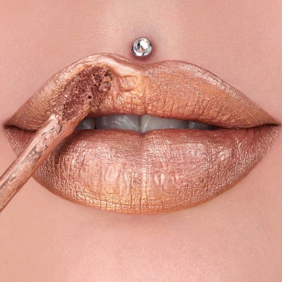 ❤Jeffree Star "Bronze Blood" Velour Metallic Liquid Lipstick ☆Discontinued - Picture 5 of 6